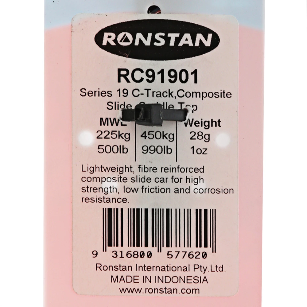 Ronstan S19 C-Track Slide Saddle Top 2 Ronstan S19 C-Track Slide Saddle Top - Image 2