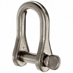 Ronstan RF1851 Standard Dee Shackle 12mm L X 9mm W & 3mm Pin
