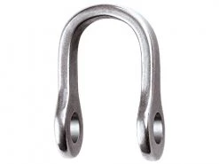 Ronstan RF1850S Wide Dee Shackle 12mm L X 9mm W - 1/8in Slotted Pin