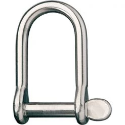 Ronstan RF640 Wide Dee Shackle 55mm L X 29mm W & Pin 3/8inch