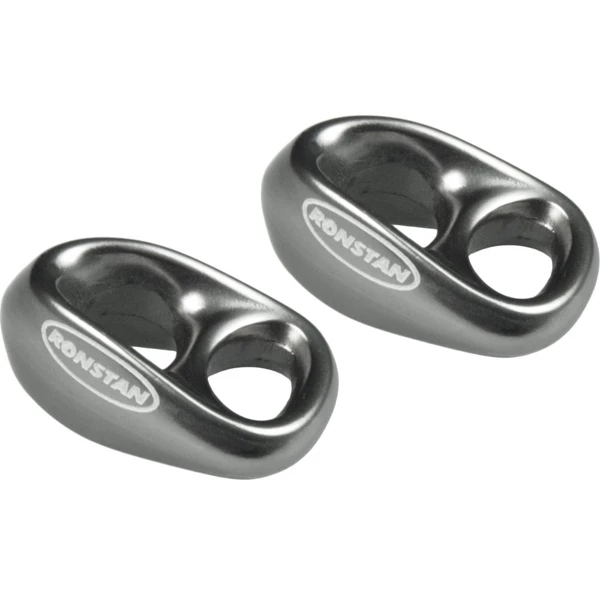 Ronstan RF8080GRY-2 SHOCK Sheaveless Block 5mm (Pair) Grey 1 Ronstan RF8080GRY-2 SHOCK Sheaveless Block 5mm (Pair) Grey