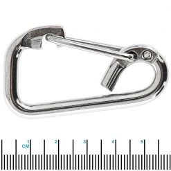 Ronstan CS2430-6 Asymmetric Carabiner Snap Hook 60mm