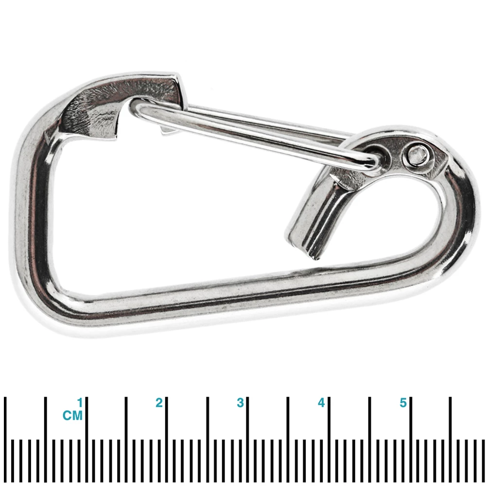 Ronstan CS2430-6 Asymmetric Carabiner Snap Hook 60mm 1 Ronstan CS2430-6 Asymmetric Carabiner Snap Hook 60mm