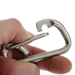 Ronstan CS2430-8 Asymmetric Carabiner Snap Hook 80mm