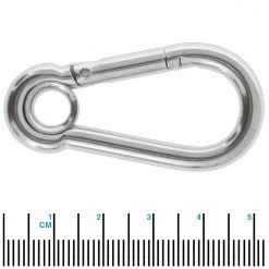 Ronstan CS2450-5 Carabiner Spring Hook With Eyelet 50mm