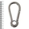 Ronstan CS2450-6 Carabiner Spring Hook With Eyelet 60mm