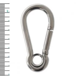 Ronstan CS2450-6 Carabiner Spring Hook With Eyelet 60mm
