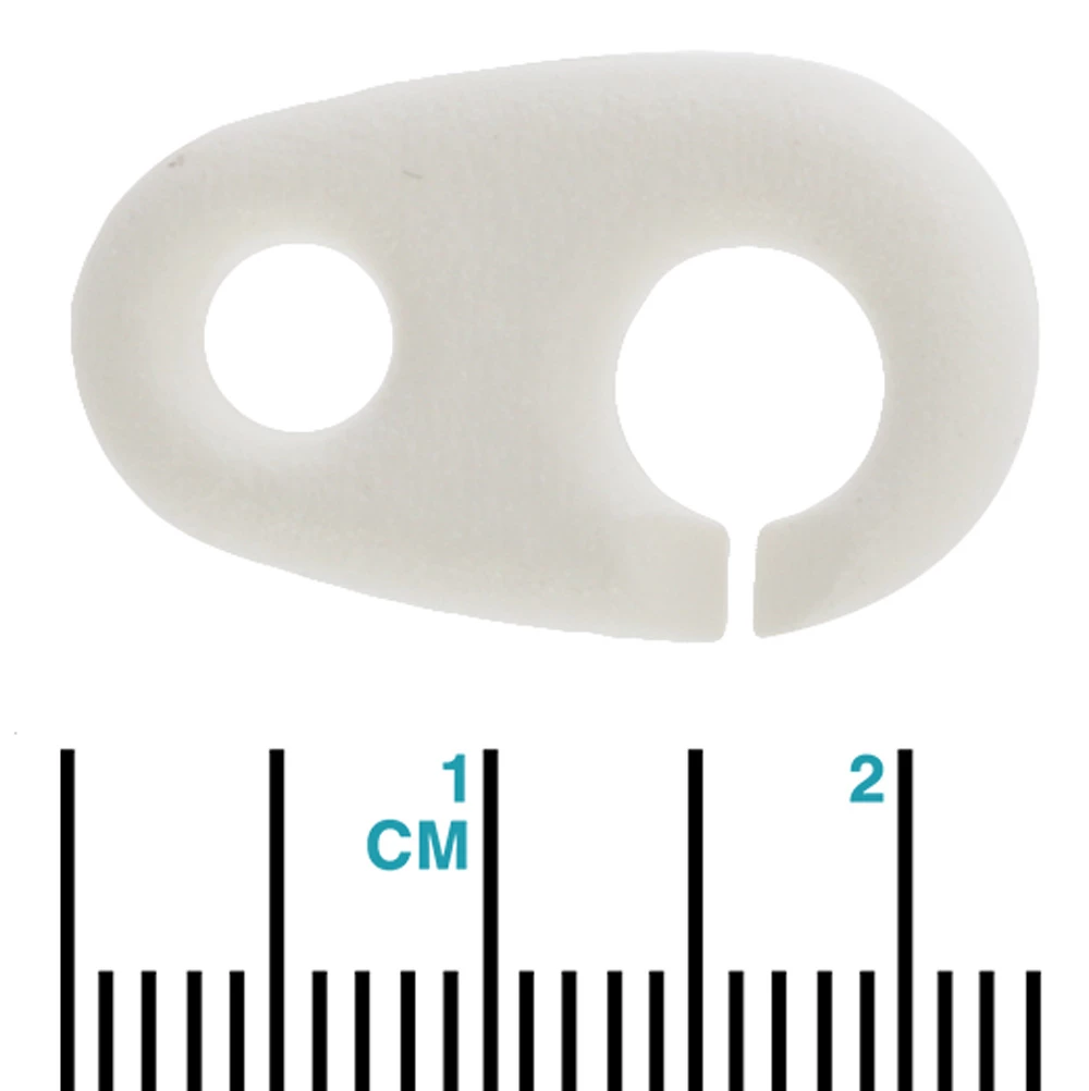 Ronstan PNP16B Flag/Sister Clip White 4.7mm Eye Clearance 1 Ronstan PNP16B Flag/Sister Clip White 4.7mm Eye Clearance