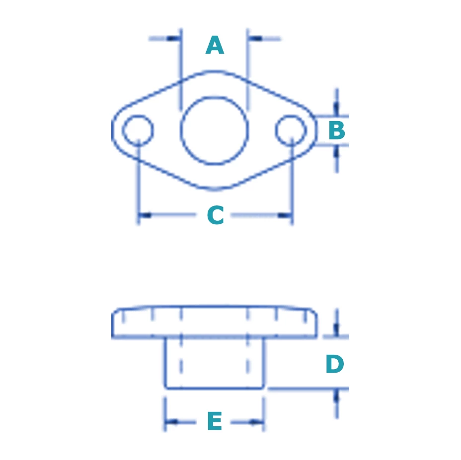 Ronstan PNP187 Screw-On Bush 7.5mm ID X 14mm Deep 2 Ronstan PNP187 Screw-On Bush 7.5mm ID X 14mm Deep - Image 2