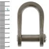 Ronstan RF152 Standard Dee Shackle Slotted Pin 7.9 X 29 X 17mm