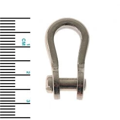 Ronstan RF614 Narrow Shackle With 4.8mm Slotted Pin 19 X 8mm