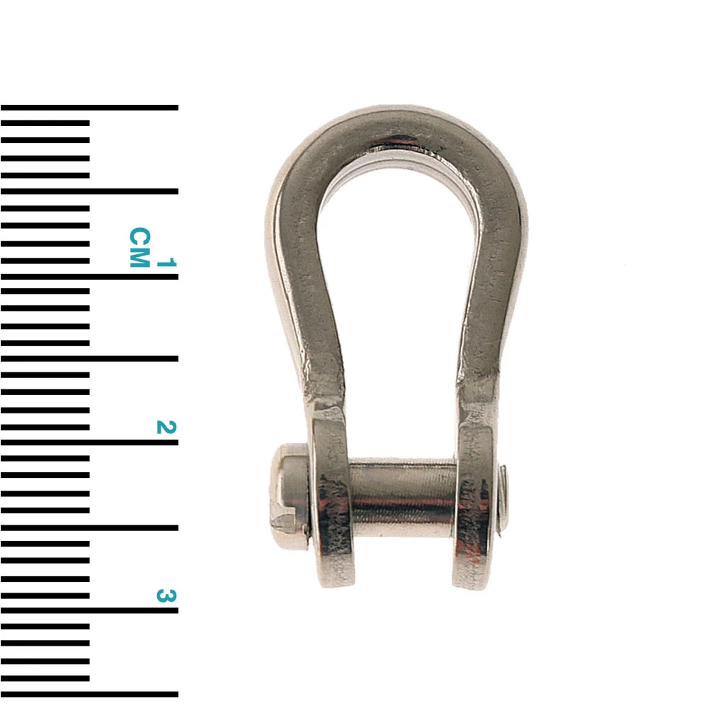 Ronstan RF614 Narrow Shackle With 4.8mm Slotted Pin 19 X 8mm 1 Ronstan RF614 Narrow Shackle With 4.8mm Slotted Pin 19 X 8mm