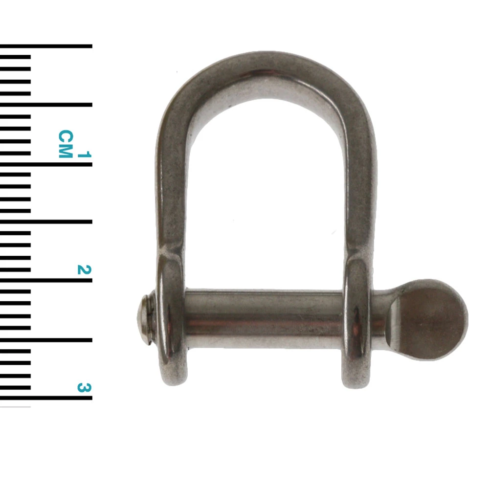 Ronstan RF616 Standard Dee Shackle 18x11mm And Pin 3/16in 2 Ronstan RF616 Standard Dee Shackle 18x11mm And Pin 3/16in - Image 2