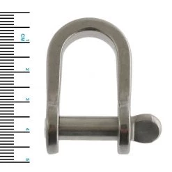 Ronstan RF618 Standard Dee Shackle With Pin 29mm X 17mm