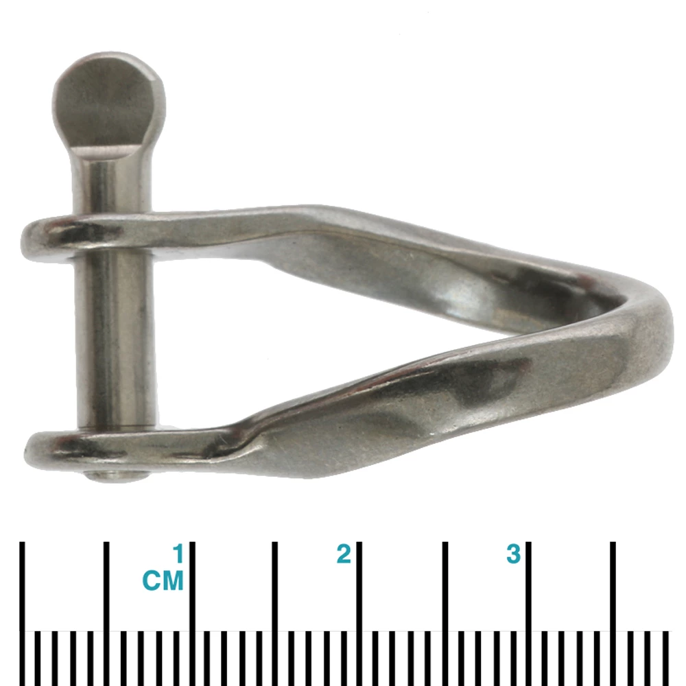 Ronstan RF628 Twisted Shackle 27 X 10mm With 3/16in Pin 2 Ronstan RF628 Twisted Shackle 27 X 10mm With 3/16in Pin - Image 2