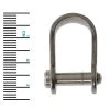 Ronstan RF707S Shackle With 4.8mm Slotted Pin 17x13mm