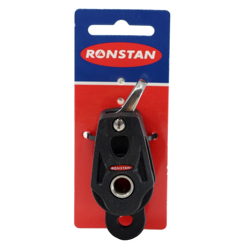 Ronstan RF35212 Series 30 Ball Bearing Orbit Block - Double With Becket 1 Ronstan RF35212 Series 30 Ball Bearing Orbit Block - Double With Becket