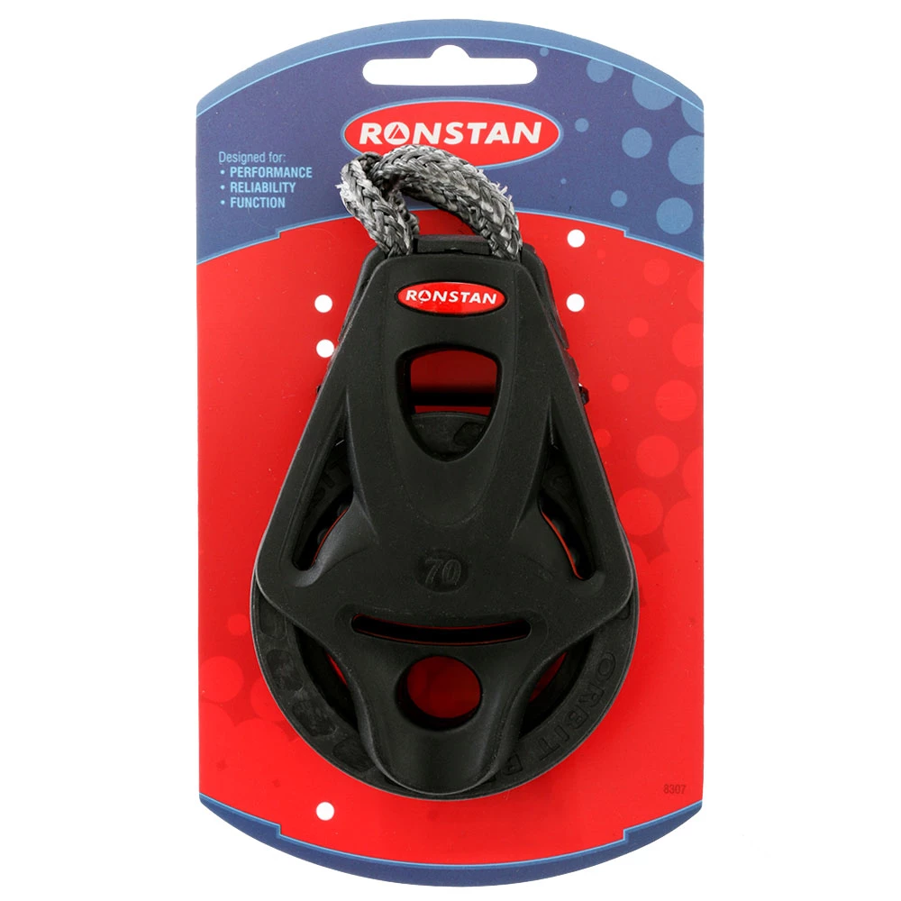 Ronstan RF75111 Series 70 Ball Bearing Orbit Block - Single & Becket Link Head 1 Ronstan RF75111 Series 70 Ball Bearing Orbit Block - Single & Becket Link Head