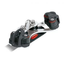 Ronstan RC11920 Series 19 Traveller Car 85mm 2 Control Sheaves 2 Cleats