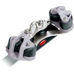 Ronstan RC12220 S22 Traveller Car 125mm 2 Control Sheaves 2 Cleats