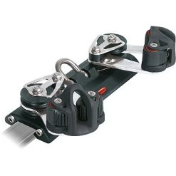 Ronstan RC12623 Series 26 Traveller Car 205mm 4 Control Sheaves 2 Cleat