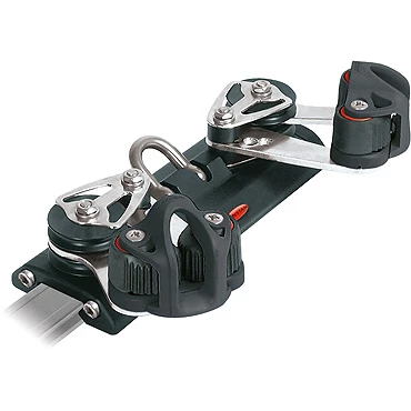 Ronstan RC12623 Series 26 Traveller Car 205mm 4 Control Sheaves 2 Cleat 1 Ronstan RC12623 Series 26 Traveller Car 205mm 4 Control Sheaves 2 Cleat