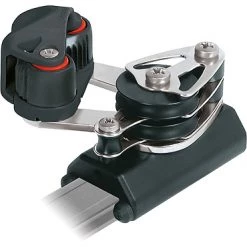 Ronstan RC12687C Series 26 Control End Double Sheave & Becket With Cleat
