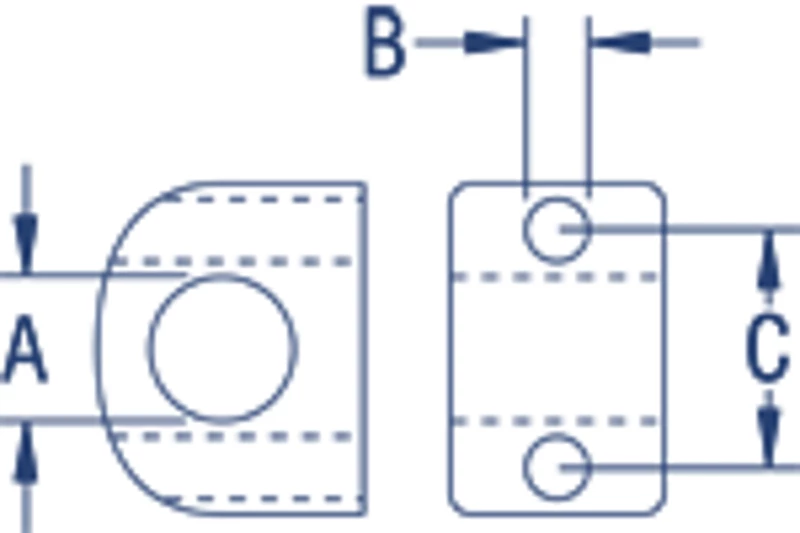 Ronstan RF2358 Stainless Steel Lined Fairlead 16mm Black 1 Ronstan RF2358 Stainless Steel Lined Fairlead 16mm Black