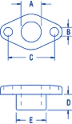 Ronstan PNP189 Screw-On Bush 10.5mm ID X 14mm Deep