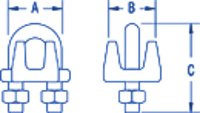 Ronstan RF1685-2 Wire Rope Grip Size 2 1 Ronstan RF1685-2 Wire Rope Grip Size 2