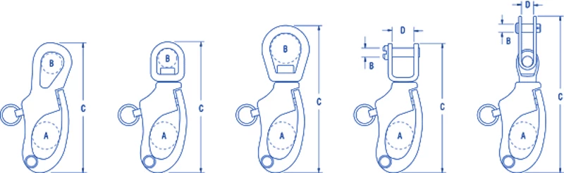 Ronstan RF6310 Snap Shackle Small Bale 110mm 1 Ronstan RF6310 Snap Shackle Small Bale 110mm