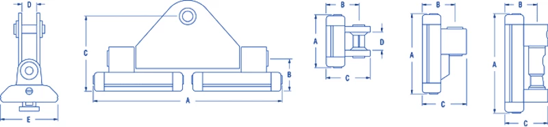 Ronstan RC26181 Series 6 BallSlide End Stop Plastic 68mm X 33mm 1 Ronstan RC26181 Series 6 BallSlide End Stop Plastic 68mm X 33mm