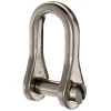 Ronstan RF151 Standard D-Shackle Slotted Pin 1/4inch 22mm L X 14mm W