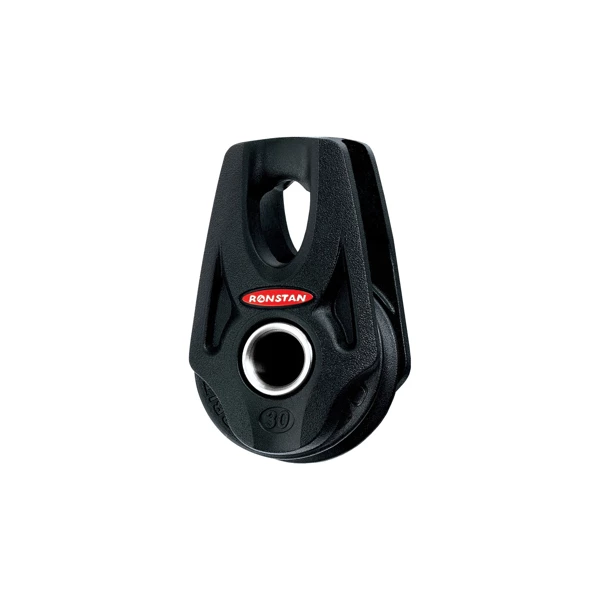 Ronstan RF35101D Series 30 Orbit Block - Single & Becket With Fixed Head 1 Ronstan RF35101D Series 30 Orbit Block - Single & Becket With Fixed Head