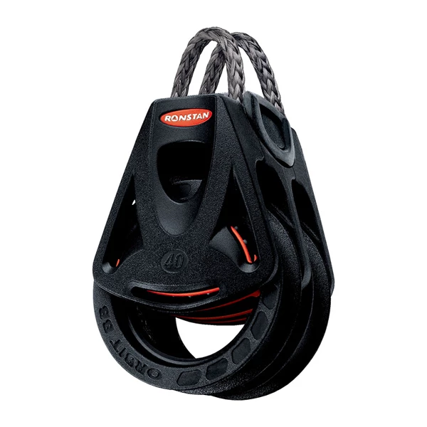 Ronstan RF45201 Series 40 Ball Bearing Orbit Block - Double Link Head 1 Ronstan RF45201 Series 40 Ball Bearing Orbit Block - Double Link Head