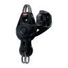 Ronstan RF45531 Series 40 Ball Bearing Orbit Block - Fiddle With Becket & Cleat And LinkHead