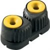 Ronstan C-Cleat RF5400Y Small Cam Cleat Fluoro-Yellow - Black Base