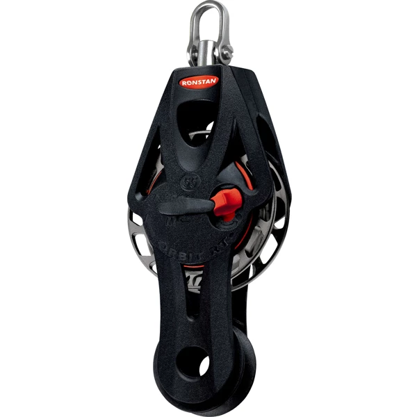 Ronstan RF56510 Series 55 RT Orbit Block - Fiddle Becket Swivel 1 Ronstan RF56510 Series 55 RT Orbit Block - Fiddle Becket Swivel