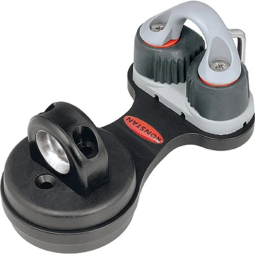 Ronstan RF60 Swivel Dead Eye And Cleat 3-12mm Rope 1 Ronstan RF60 Swivel Dead Eye And Cleat 3-12mm Rope