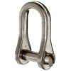 Ronstan RF615A Standard Dee Shackle 13mm L X 8mm W & Slotted Pin 5/32inch