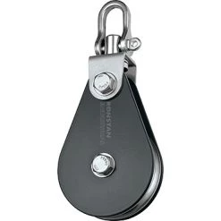 Ronstan RZ1700AW Single Block Aluminium Sheave Swivel Shackle Head